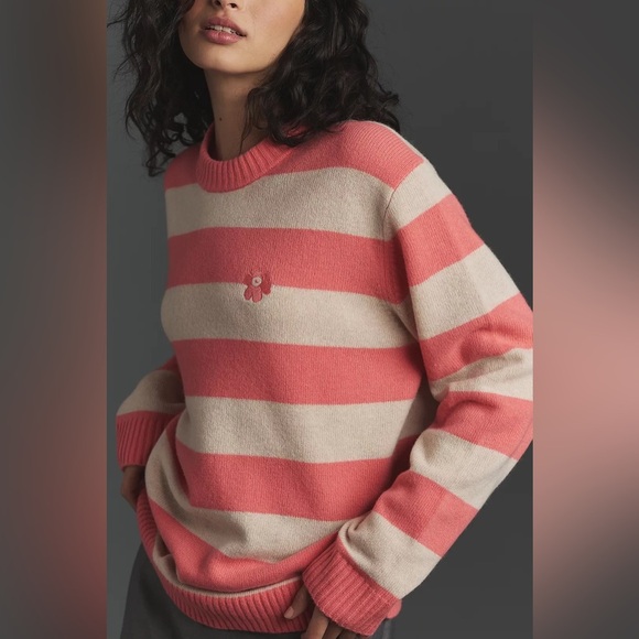 Anthropologie Marimekko Kojo Maalis Wool Sweater Size Small NWT - Picture 5 of 13